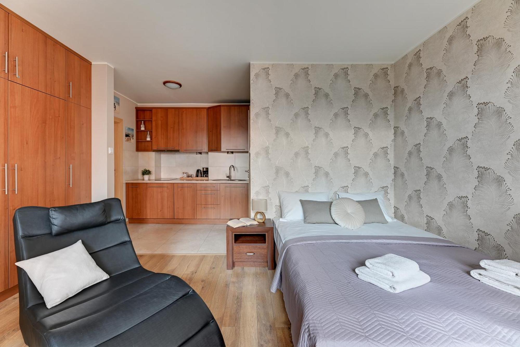 Flatbook - City Center Spa Apartments Torunska 그단스크 외부 사진